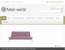 Tablet Screenshot of futonworld.co.uk